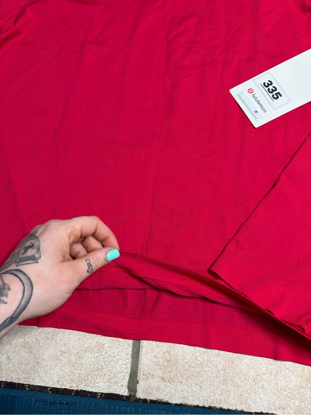 NWT Lululemon Swiftly Relaxed Long-Sleeve Shirt 2.0 *Updated (Mulberry Spark) 8 - Picture 4 of 6